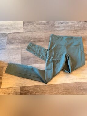 PrAna Olive Green Pocket Leggings - Size Small